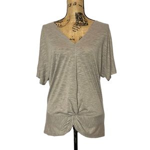 Juicy Couture Taupe Short Sleeve Top S
